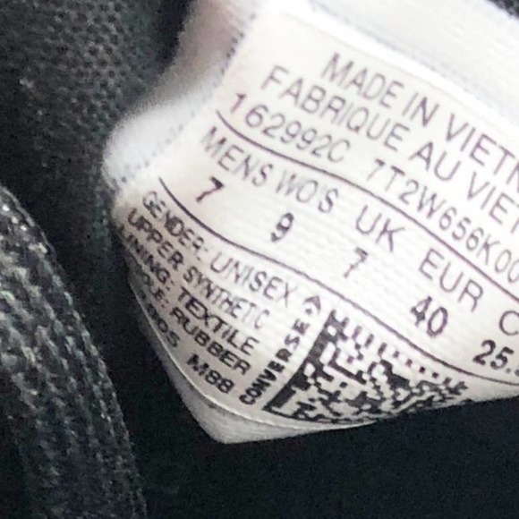 CONVERSE All Star Low Top Purple Glitter Sneakers - Picture 9 of 9